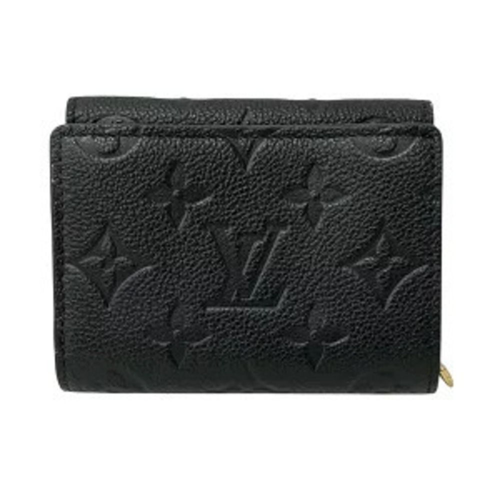 Louis Vuitton fold Portefeuille Monogram Empreinte Compact Bi Metis Wallet Brown